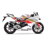 Decal Honda CBR 250RR simple white