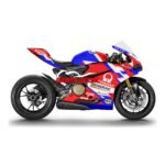 Sticker Decal Ducati 1199 pramac racing