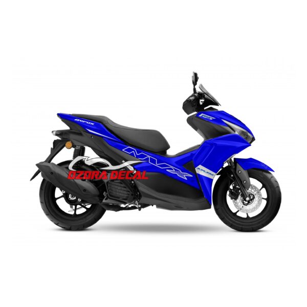 Sticker Decal Yamaha Aerox Blue NVX