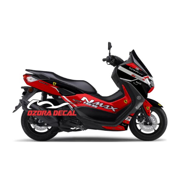 Sticker Decal Yamaha Nmax Ferrari