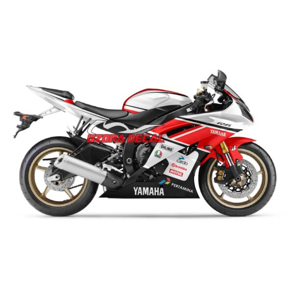 Sticker Decal Yamaha R6 Anniversary GP 50th