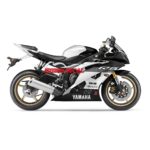 Sticker Decal Yamaha R6 Black and white